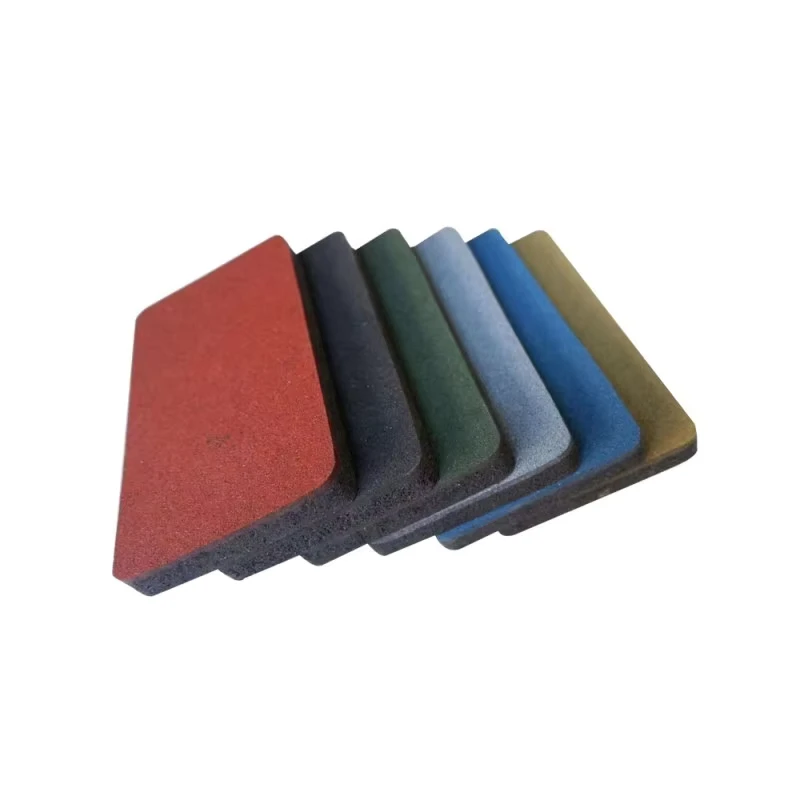 1.5cm Thick Outdoor Custom LOGO Colorful Tiles Anti Slip Gym Rubber EPDM Sports Protective Flooring Mat