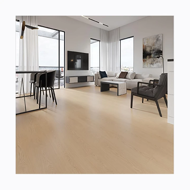 100% Virgin Wood Material Vinyl Floor 4mm Fashion Home Decor SPC Flooring Click With Cork Underlay