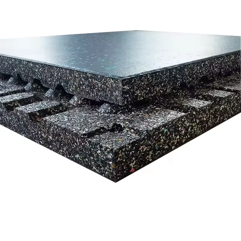 10mm-30mm Sports Indoor Recycled Commercial Interlocking Rubber Mat Protective Gym Floor Roll Rubber Flooring