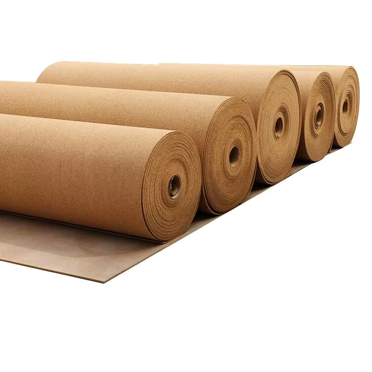 10mm Cork Roll Eco Friendly Sound Insulation Underlay for Parquet Sports Flooring for Apartment Decorating