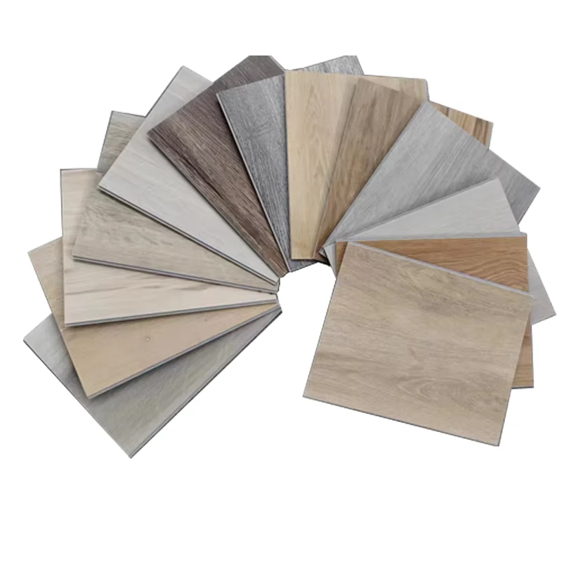 1220*183*5.2mm Luxury SPC PVC Vinyl Flooring Wear Resistant Wood Grain Surface Laminated Click Lock Waterproof Graphic Design
