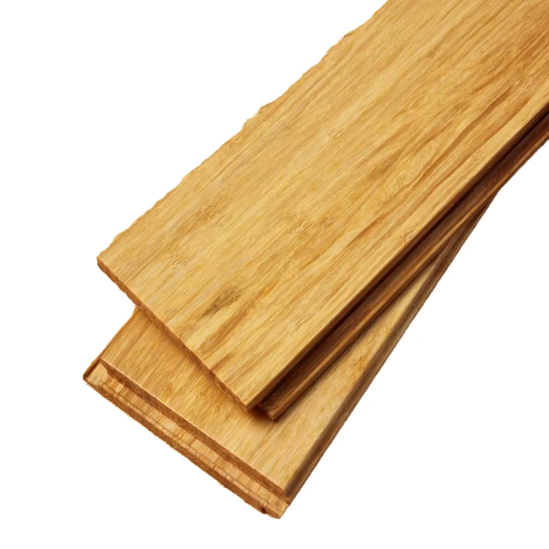 12mm Solid Stranded Carbonized Color Smooth Surface Bamboo Flooring 5 Year Warranty