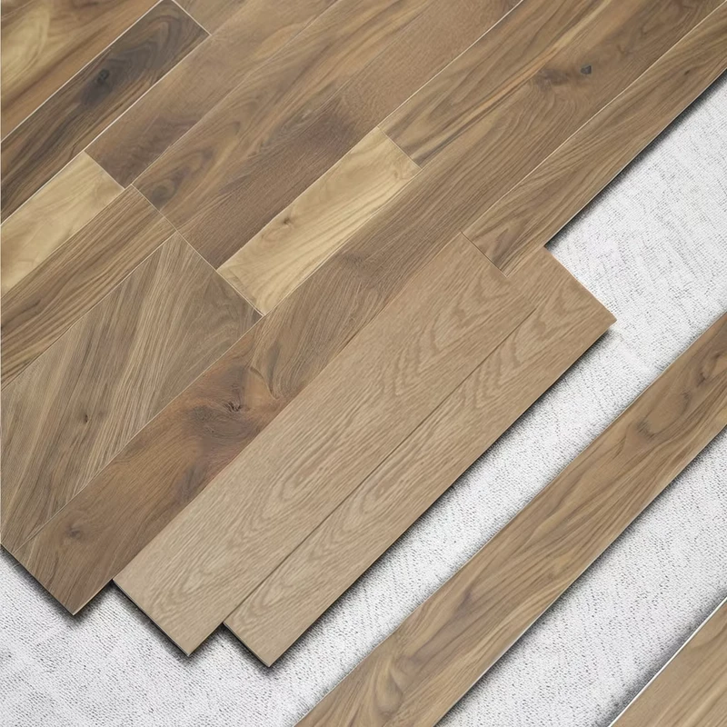 12mm Waterproof Fireproof Multilayer Solid Wood Laminated Flooring for Residential and Commercial Use