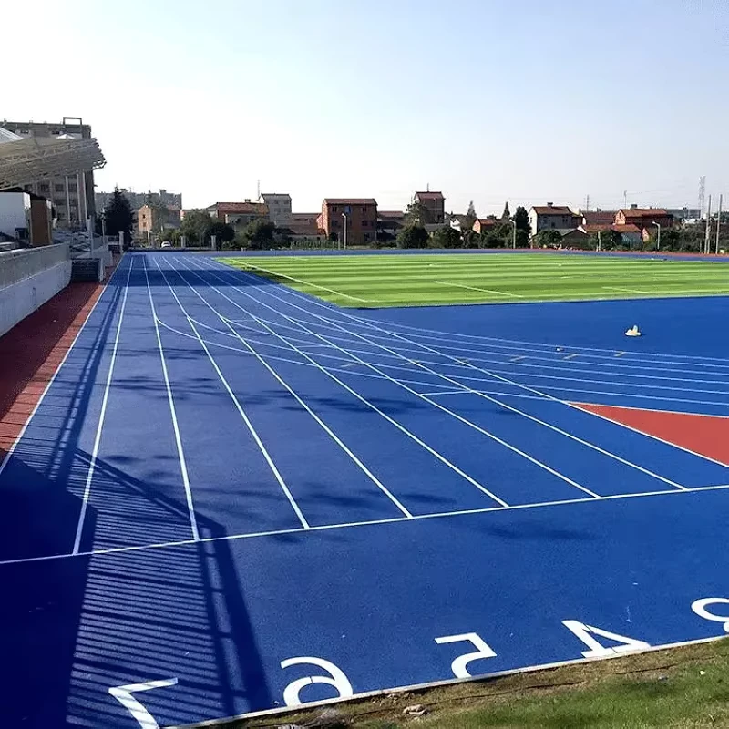 13MM Thickness Red Tartan Multi-Sport Running Track Plastic Flooring for Volleyball Basketball Tennis Eco-Friendly