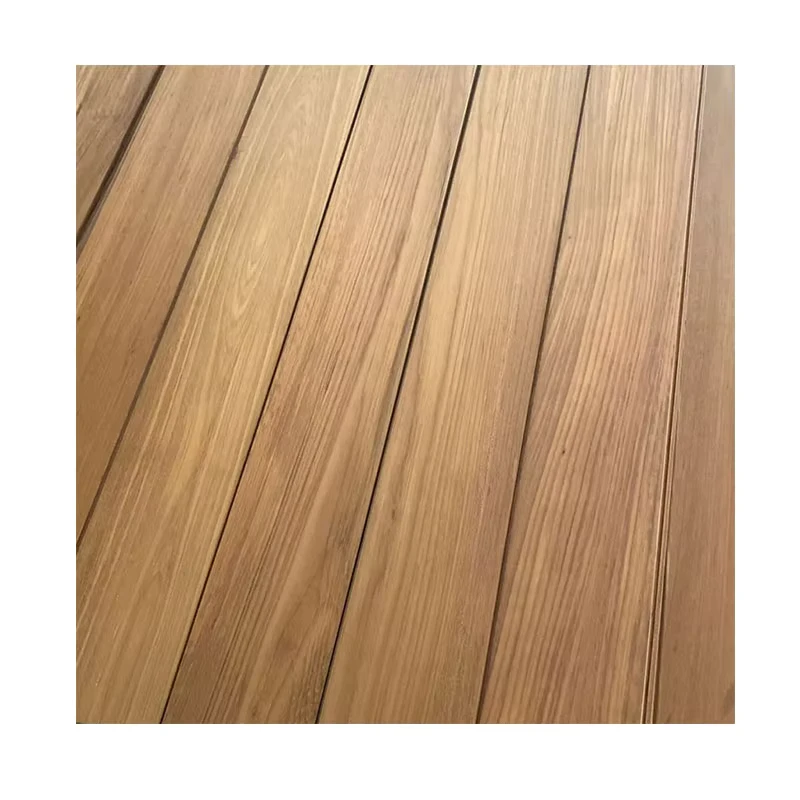 14 Years Experience S4S Natural Unfinished Myanmar Real Burma Teak Hardwood Timber Decking