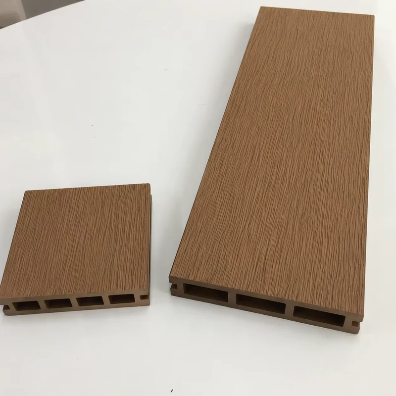 140x22mm Easy Install WPC Decking Co Extrusion Anti slip Wood Plastic Composite Flooring for Terrace