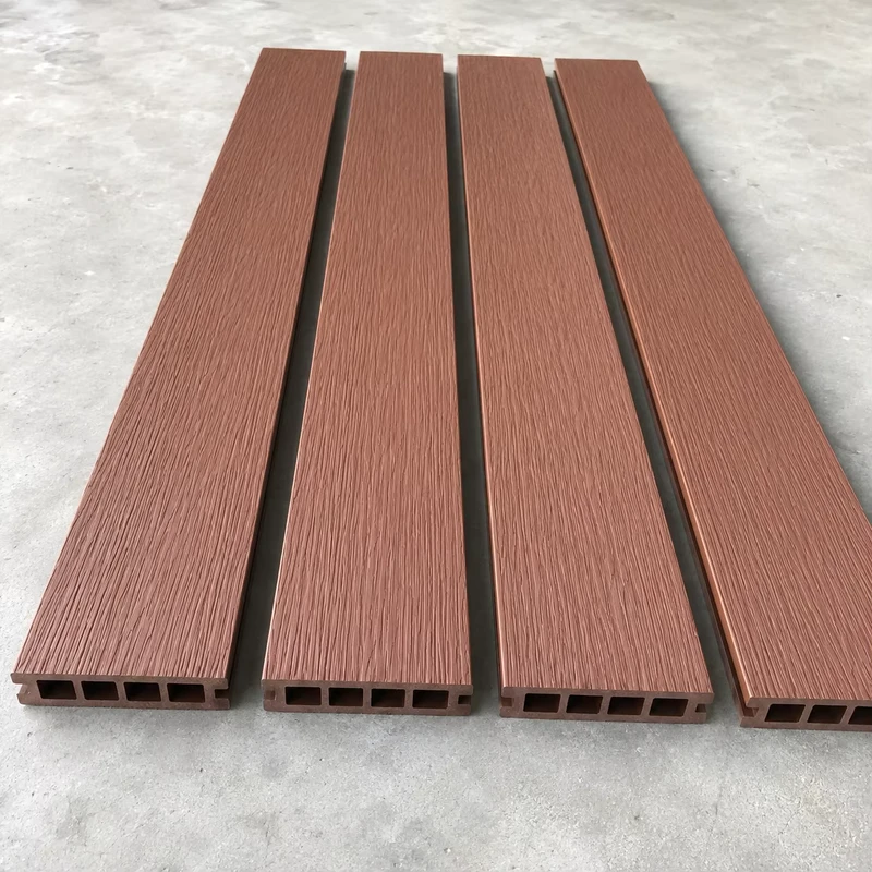 150x23mm Co-Extrusion WPC Decking Capped Surface Waterproof Wood Plastic Composite Flooring for Park
