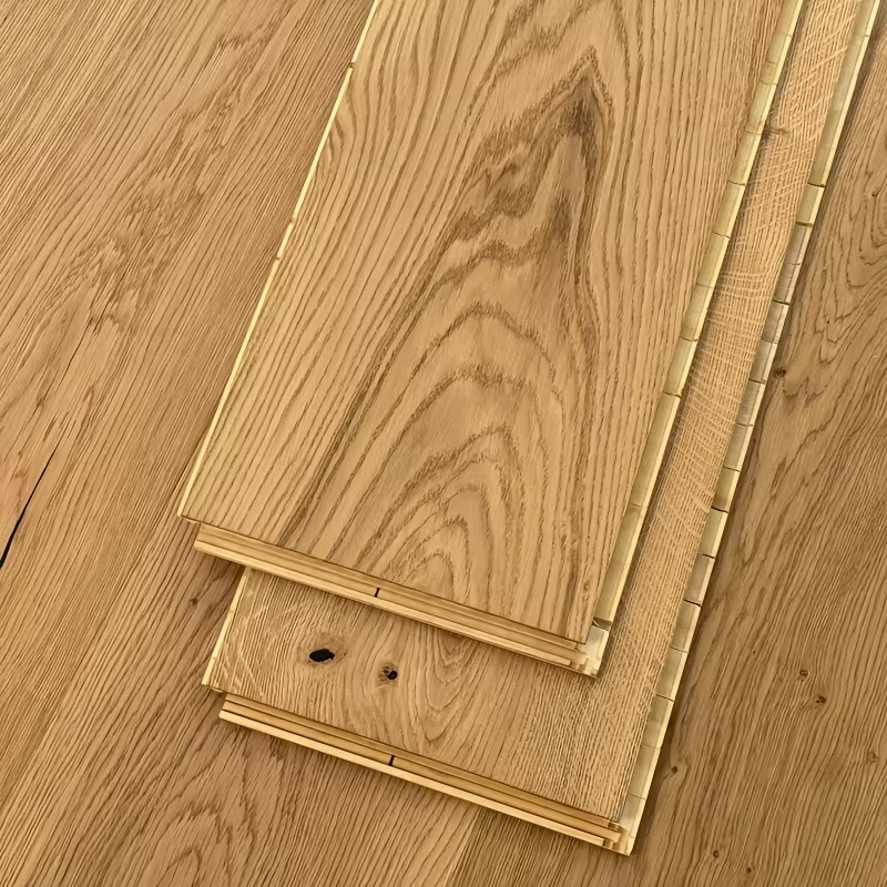 15mm Engineered Oak Wood Flooring 3 layer multi layer For Bedroom and Home Use