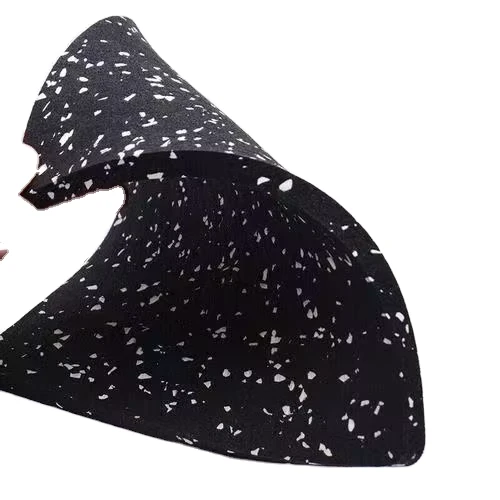 15mm Gym Floor Protective Indoor Rubber Tile Enhanced Fitness Flooring with Epdm Particle Fleck Sparkles Protective Rubber Mat