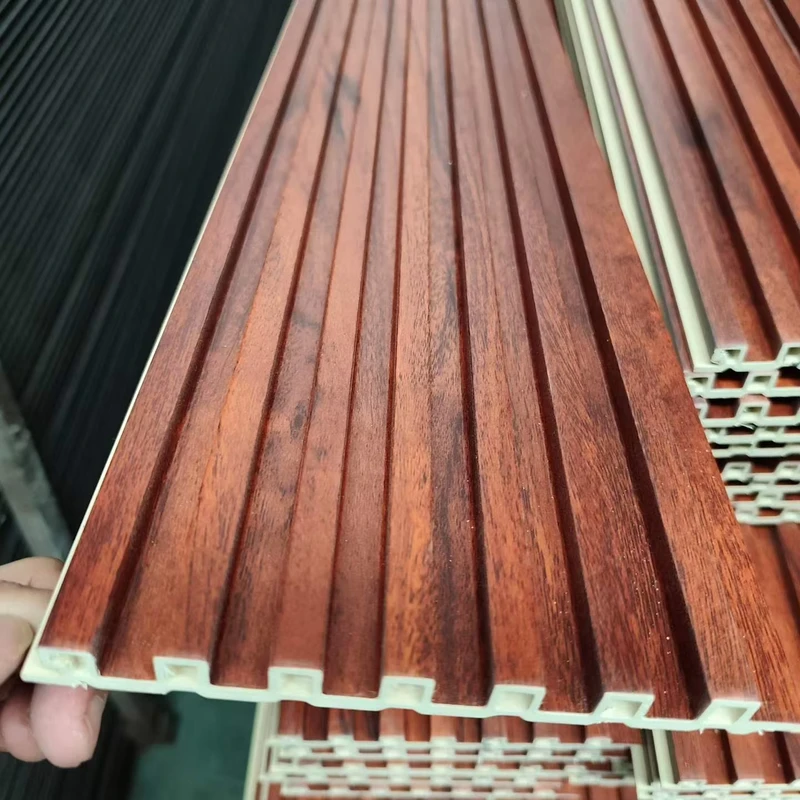 17*150mm High Quality WPC Six Slot Grating Waterproof Durable Eco-Friendly Decking for Outdoor Indoor Use Easy Installation
