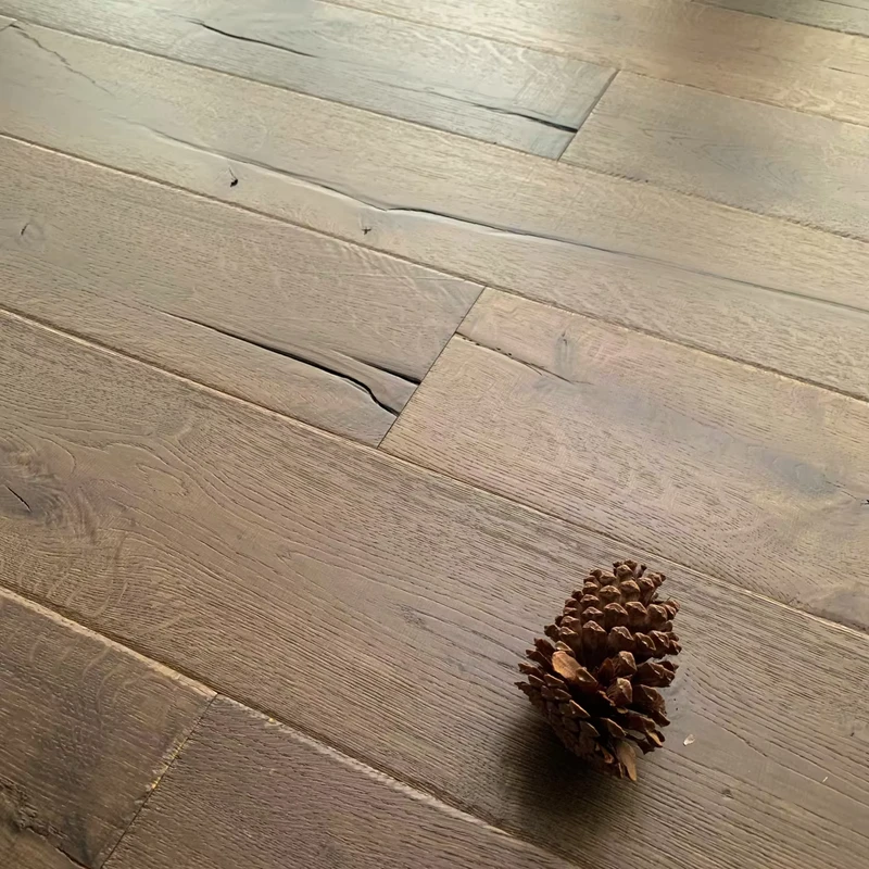18mm European White Oak Engineering Flooring Pre-finished Oak Engineered Hardwood Flooring Customized Stain 15mm Rustic Timber