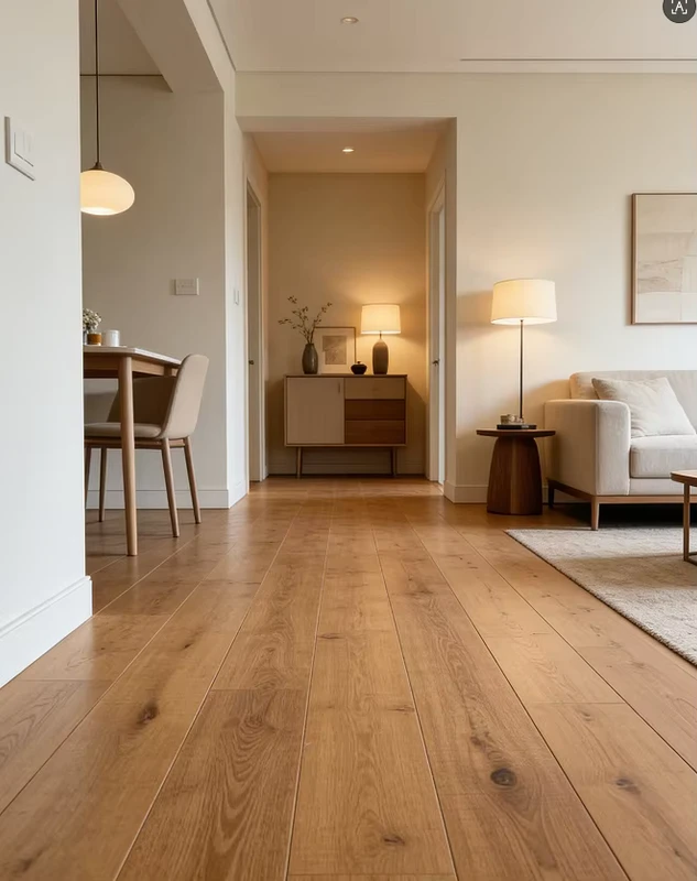 *190*15mm 3mm Solid Oak Top Layer Engineered Wood Flooring for Commercial Projects