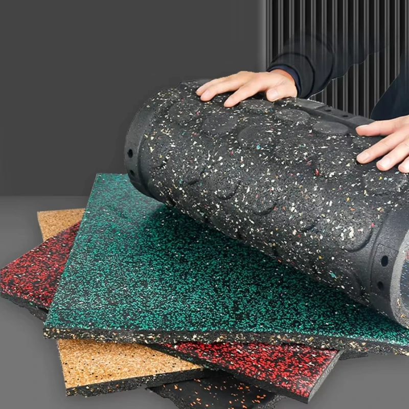 1m X 1m X 20mm GLS Gym Rubber Flooring Mat Anti Slip Protective Exercise & Weightlifting Protection