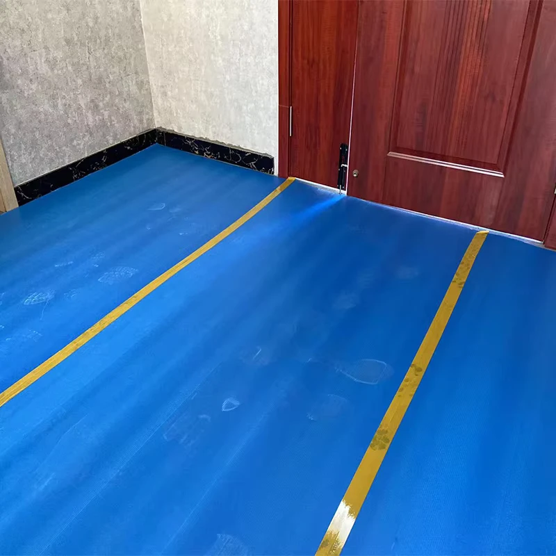 2.4m X 1.2m Recyclable PP Floor Protection Board Customizable Plastic Covering Sheet with Cutting Service