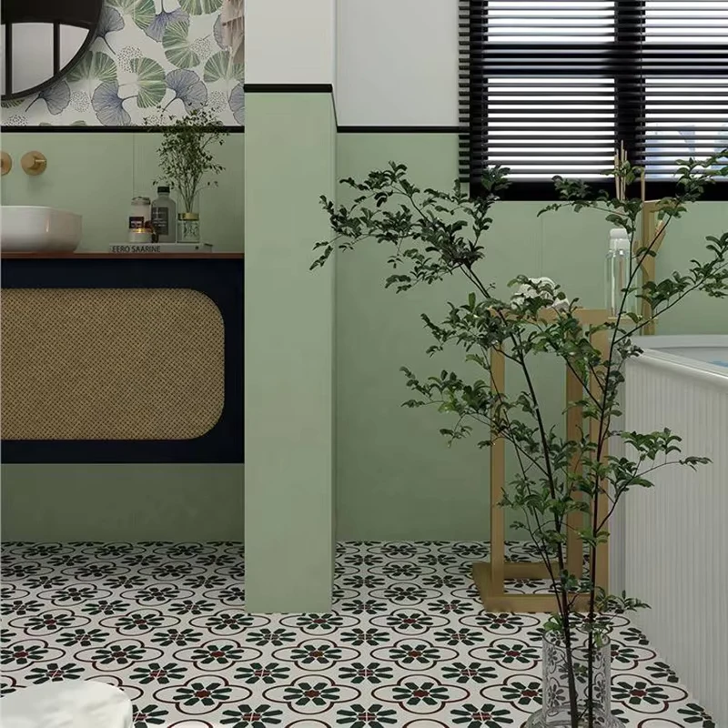 200*200MM Matt Pattern Tile Anti Slip All Ceramic Modern Porcelain Floor Tiles Engineering Porcelain Tiles