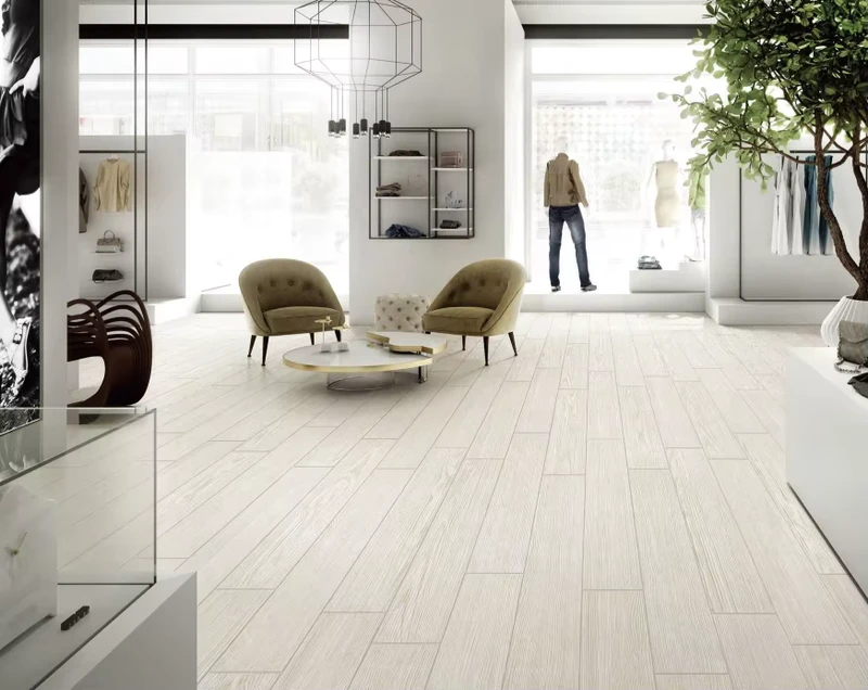 20x120cm Porcelain Wood Look Anti-slip Matte Glazed Full Body Rectified Wooden Floor Tiles for Living Room