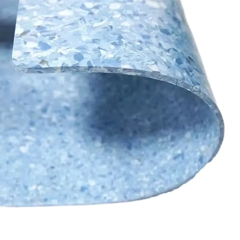 2mm Anti Bacterial Anti Static Anti Slip Modern Adhesive PVC Vinyl Flooring Indoor Use Schools Hotels Hospitals Mall