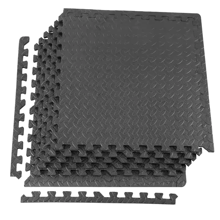 3/4 Inch Thick EVA Foam Tile Performance Mats Protective Flooring for Home Gym Exercise for All Exercises