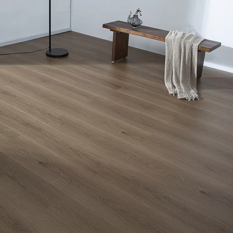 3 Layer Hybrid Engineered Wood Flooring with Smooth UV Coating Modern Design Click Lock Installation for Indoor Use