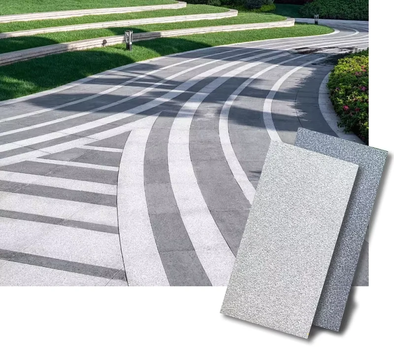300x600x12mm Outdoor Flooring Floor Paving Slabs Wear Resistant and Anti Grinding Rough Anti Slip Outdoor Tiles Non Slip