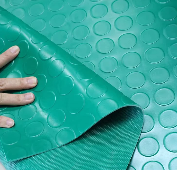 3mm Anti Slip PVC Industry Floor Covering Mat Plastic Coin Anti Fatigue Anti slip Vinyl PVC Flooring Mat
