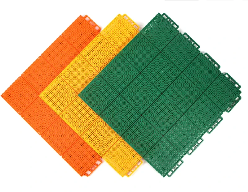 40x40cm Large Size PP Interlocking Tiles School Safety Outdoor Playground Flooring Anti slip Weatherproof Sport Mat