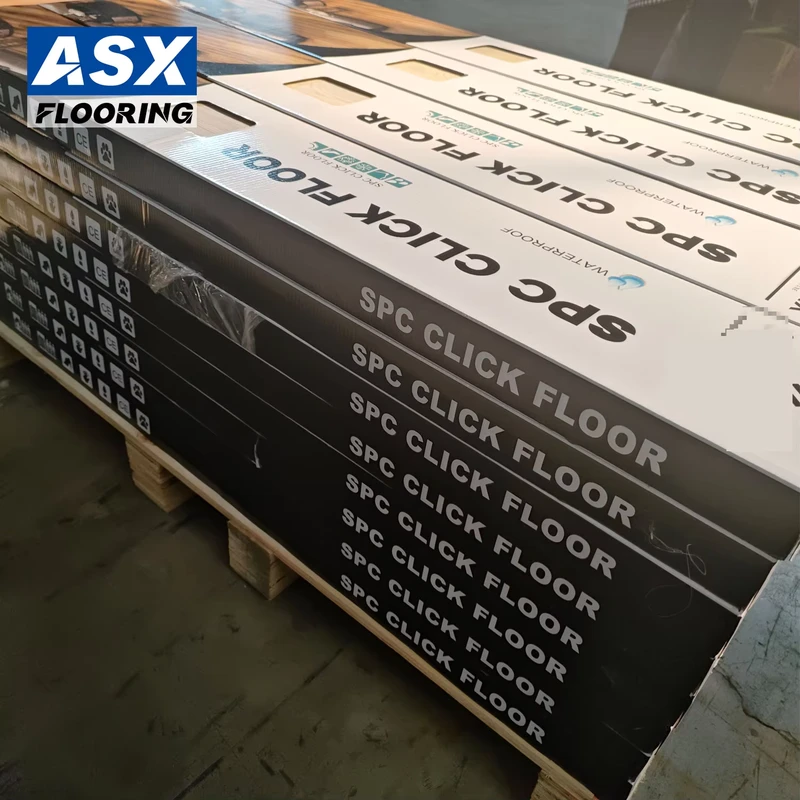 4mm 0.5 Wear Layer Spc Wood Grain Flooring Interior Waterproof Interlocking Pvc Spc Floor Vinyl Tiles Plastic Flooring