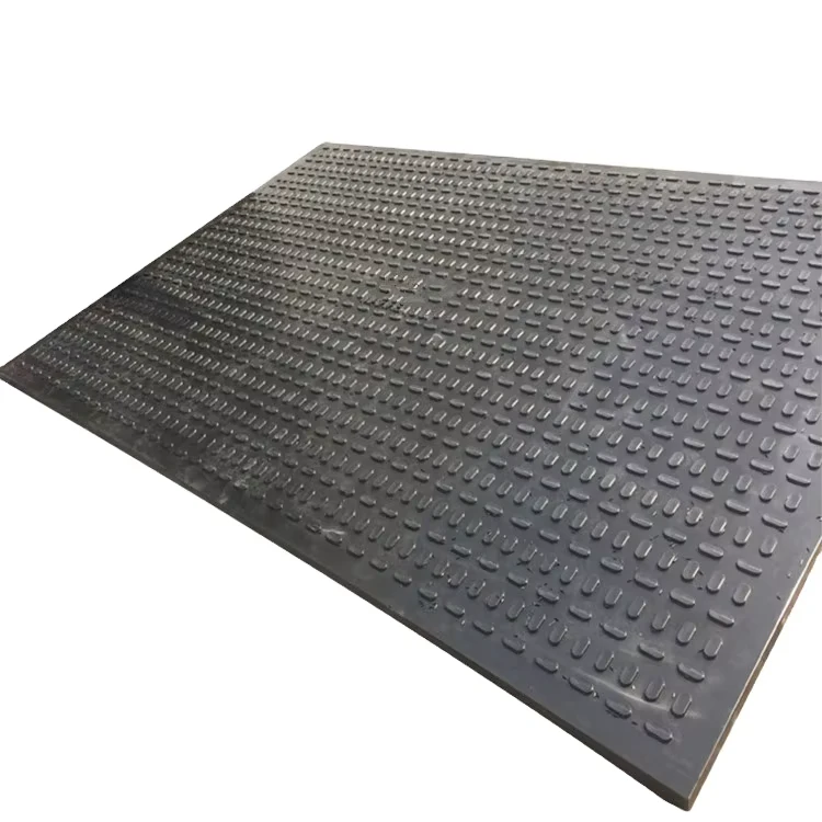 4×8 HDPE Track Road Floor Temporary Ground Mat HDPE Protection Road Mats