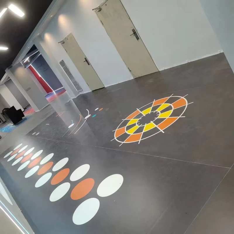 6.0mm Customized Design Functional Fitness Gym PVC Flooring for Indoor Sports