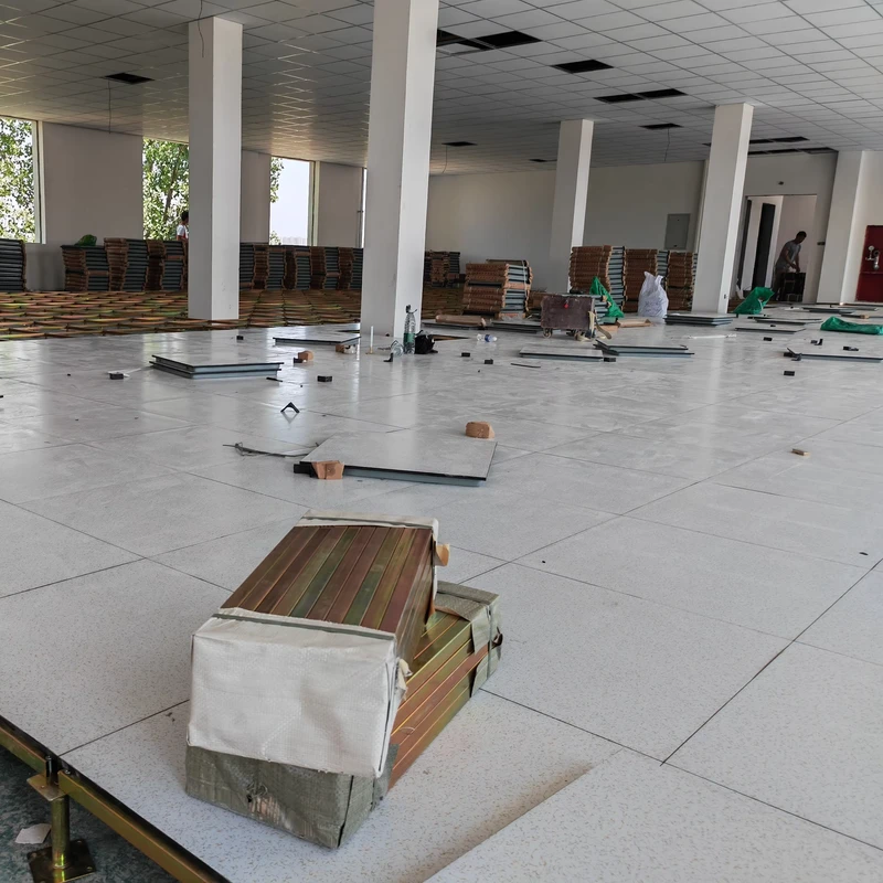 600x600mm HPL Raised Floor Tiles Anti Static Cementitious Infill Steel Raised Floor Access Flooring
