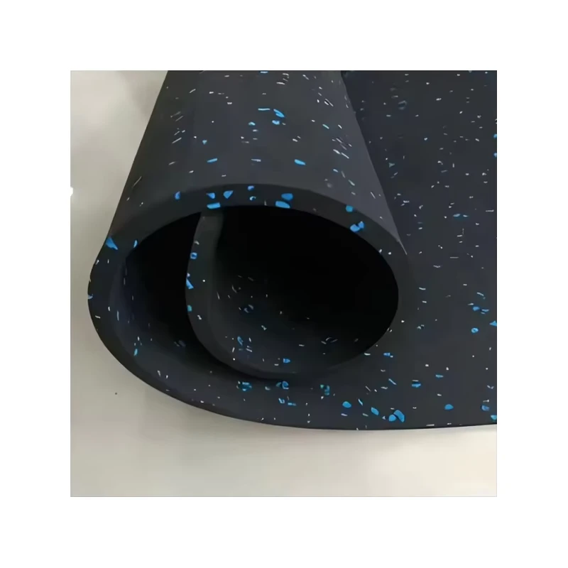 6mm EPDM Anti Slip Protective Rubber Flooring Rolls for Gym & Shooting Range Use