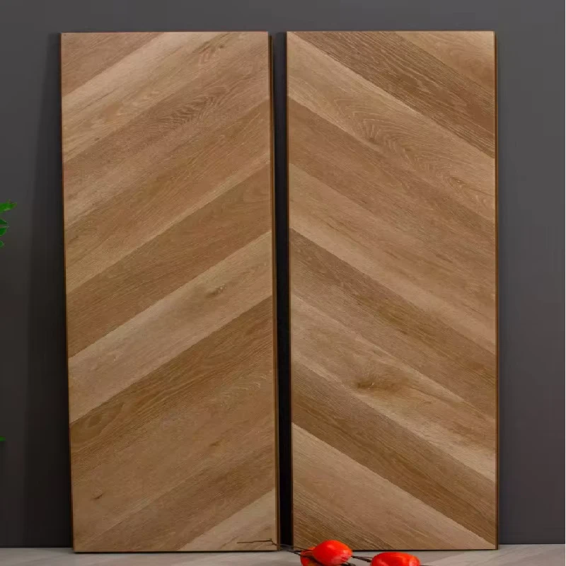 7mm Super High Gloss Wood Herringbone Oak Flooring Waterproof Laminated Flooring
