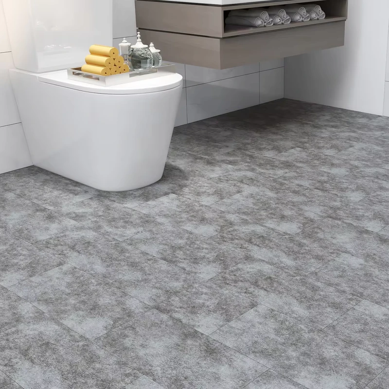 7mm Waterproof Marble Stone Texture LVP Laminate SPC Flooring for Bathroom