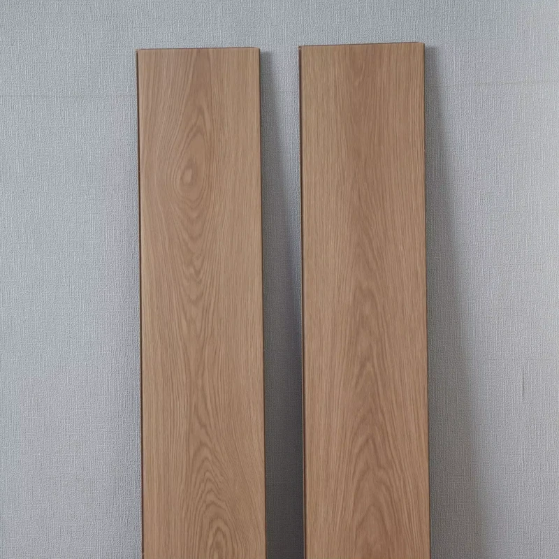 8mm HDF Laminate Wood Flooring AC4 Wood Grain Click Installation High Gloss Technics Matte Surface Treatment