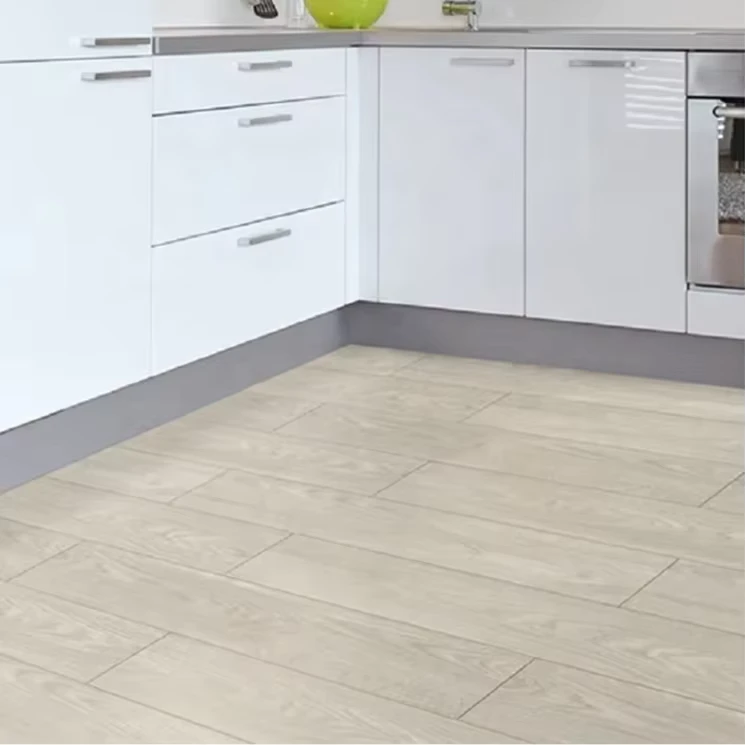 8mm Vintage Style White Washed Anti Scratch Laminate Flooring Modern Design AC4 Wear Resistant Easy Click Made China