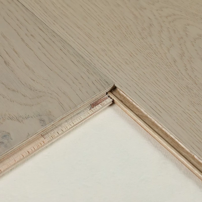 AB Grade 3 Layer White Oak Engineered Wood Flooring Multilayer Engineered Wood Flooring Online Technical Support