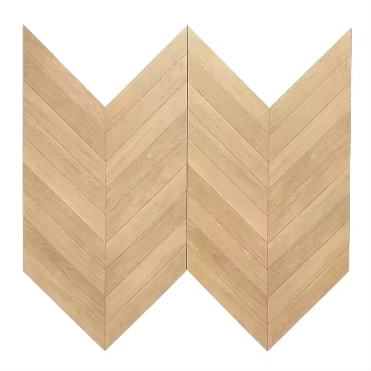 AB Grade Chevron Hardwood Flooring Solid Wood Engineered Flooring Oak Wood Parquet Flooring