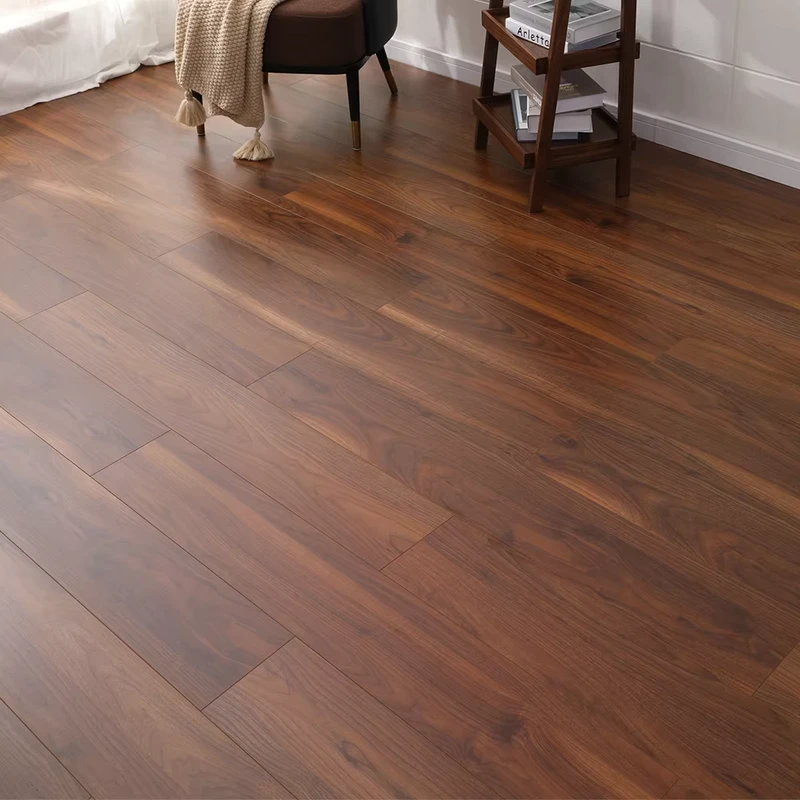 AC4 Click Lock Laminate Flooring 8mm 10mm 12mm Indoor Durable Wood Floor for Commercial Projects