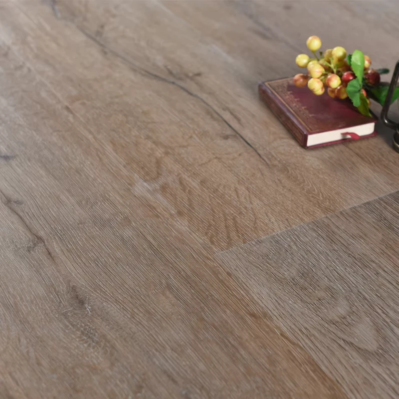 AC4 Wear resistant Laminate Flooring for Office High Density Grey Wood Laminated Flooring with Water Resistant Coating 8mm