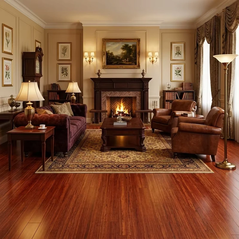 Affordable Non Toxic Certified Strand Woven Bamboo Flooring for Residential Project and Sustainable Lifestyle