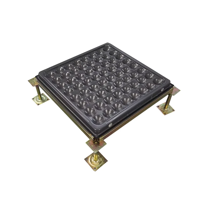 All Steel Anti static Floor Hpl pvc ceramic Finish Tile Raised Floor