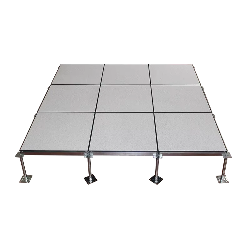 All Steel PVC Anti Static Floor for Computer Room 600*600 Monitoring Suspended Movable Safety Product