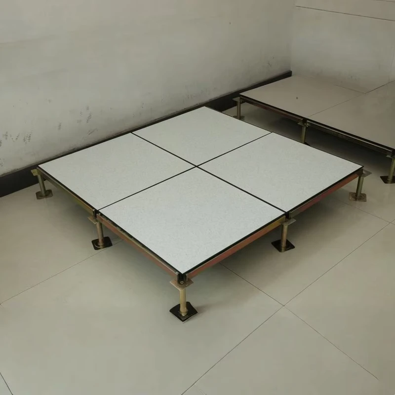 All Steel Raised Access Floor Panel 610 × 610 Great Design Data Center Anti Static Raised Floor