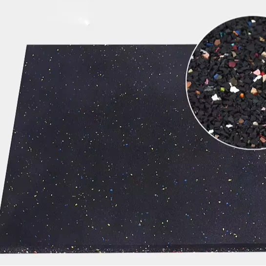 Anti-Shock Soft Indoor Sports Training Gym Rubber Mat Protective Flooring with Excellent Shock Absorption
