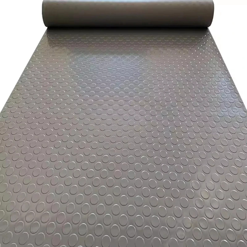 Anti Slip Garage Flooring Matting Waterproof Non skid Wear Resistant Rubber Flooring Mat Anti skid Rubber Floor Sheet Mat