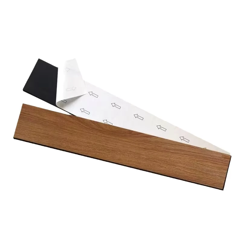 Anti-Slip Water Resistant PVC LVT Flooring Wood Grain Design Modern Vinyl for Kitchen Living Room Restaurant Shop Hotel