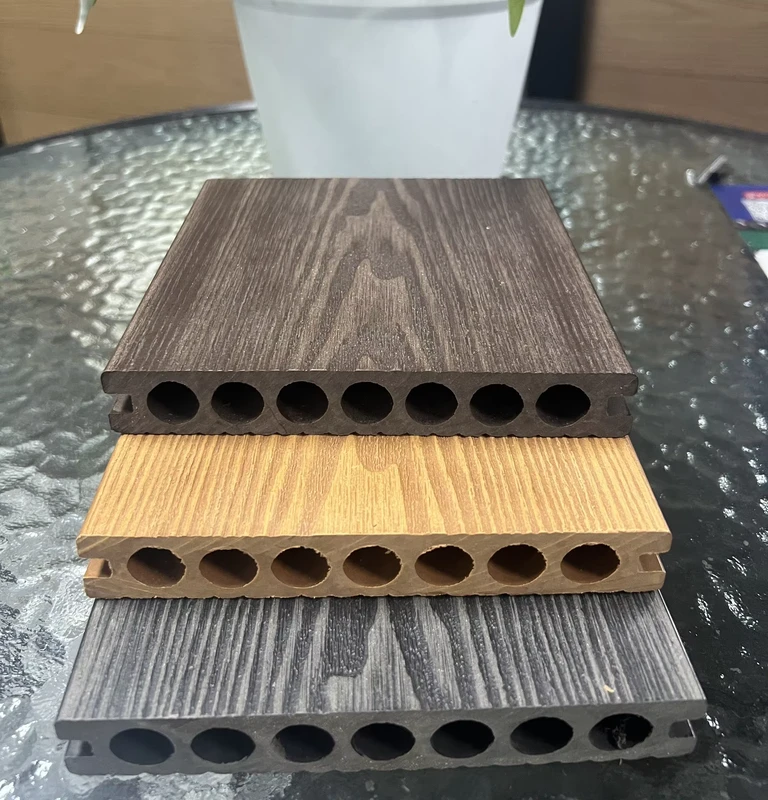 Anti Slip Waterproof Outdoor Composite Decking China for Garden Terrace Engineered WPC Decking for Bedroom Living