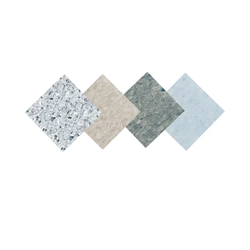 Anti Static Conductive Homogeneous ESD Flooring Roll for Medical Indoor PVC