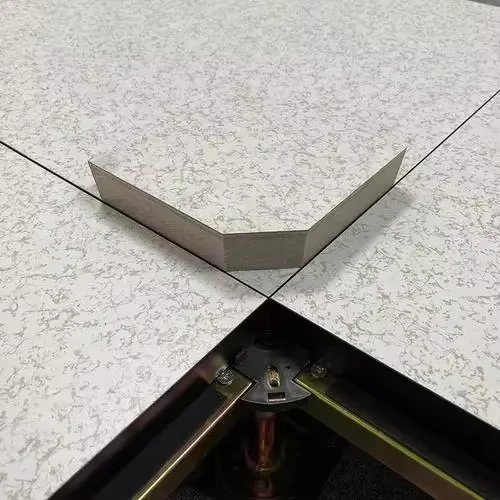 Anti-Static Flooring Calcium Sulfate 600x600mm Raised Commercial Floor Panel With Hollow Design