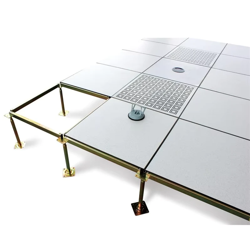 Anti Static HPL Air Flow Raised Access Floor Pedestals for Data Center
